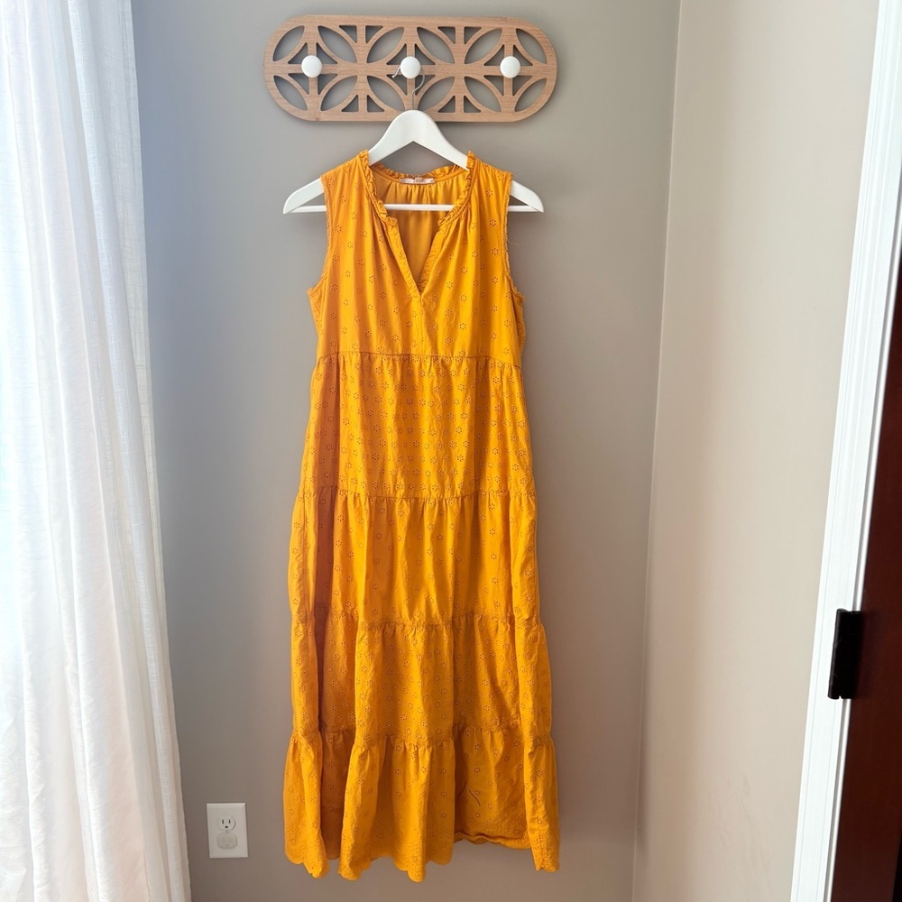 My Danielle Maxi Dress Yellow/Orange Sz Small